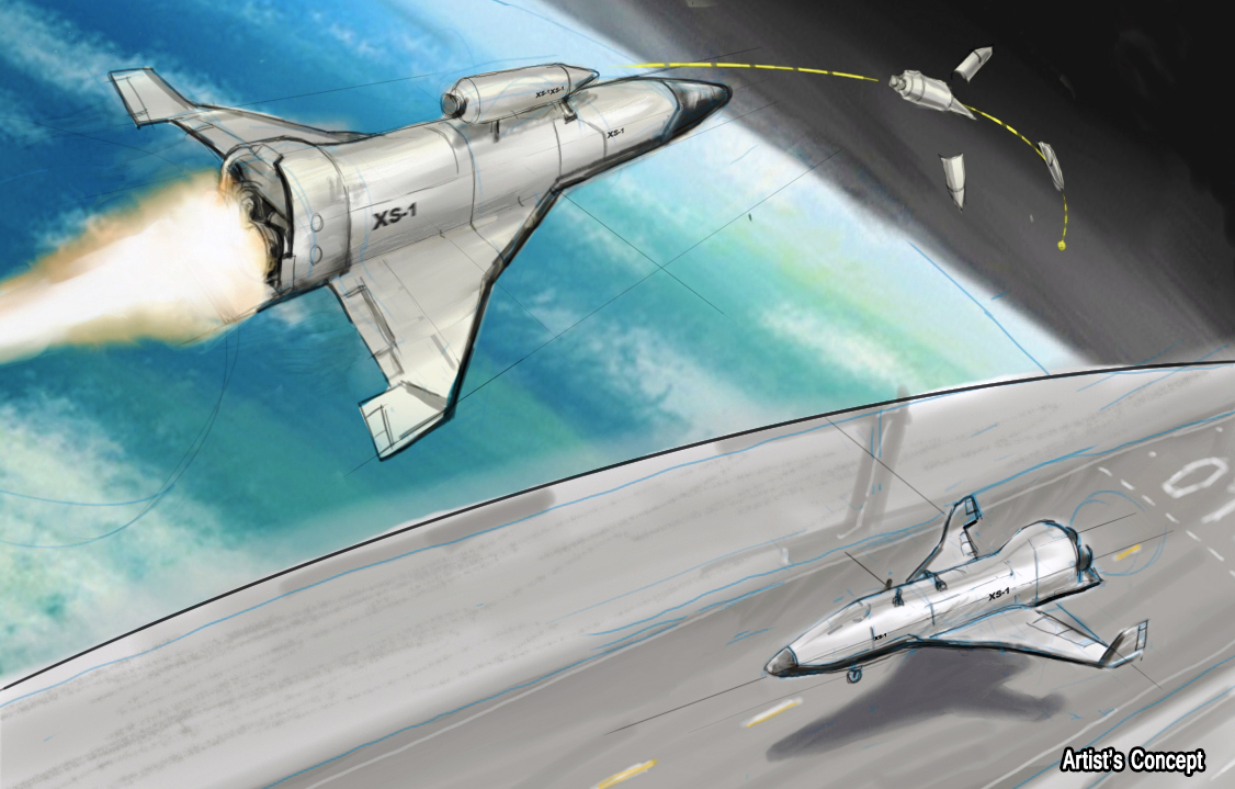 Suburban spaceman DARPA Experimental Spaceplane (XS1) shooting for 'aircraftlike' operations