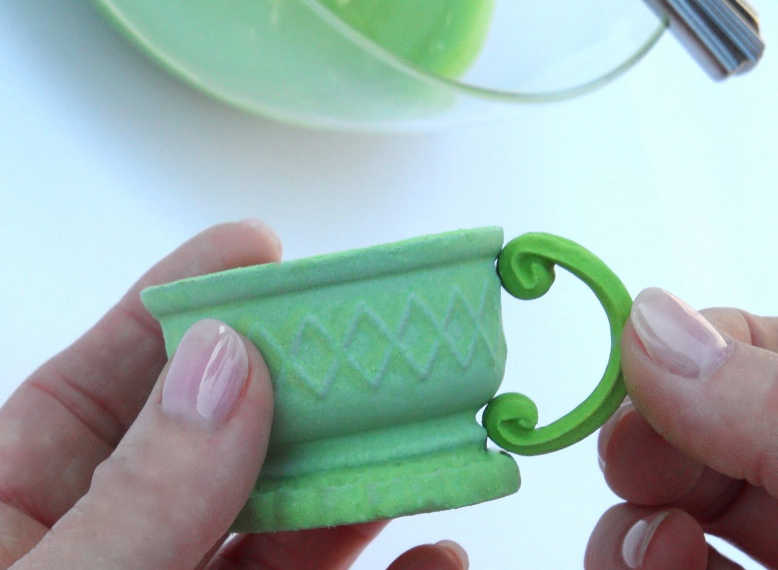 Once Upon A Pedestal Teacups from Ice Cream Cones