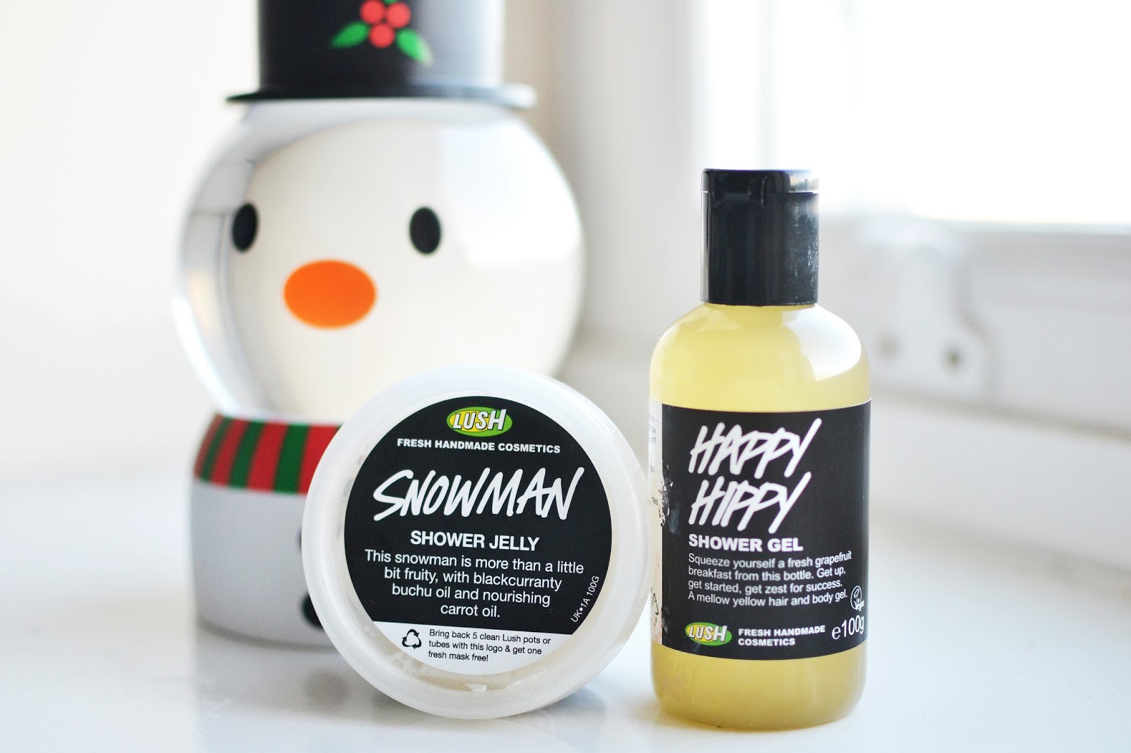 LUSH Shower Products Snow Time TemporarySecretary UK Fashion