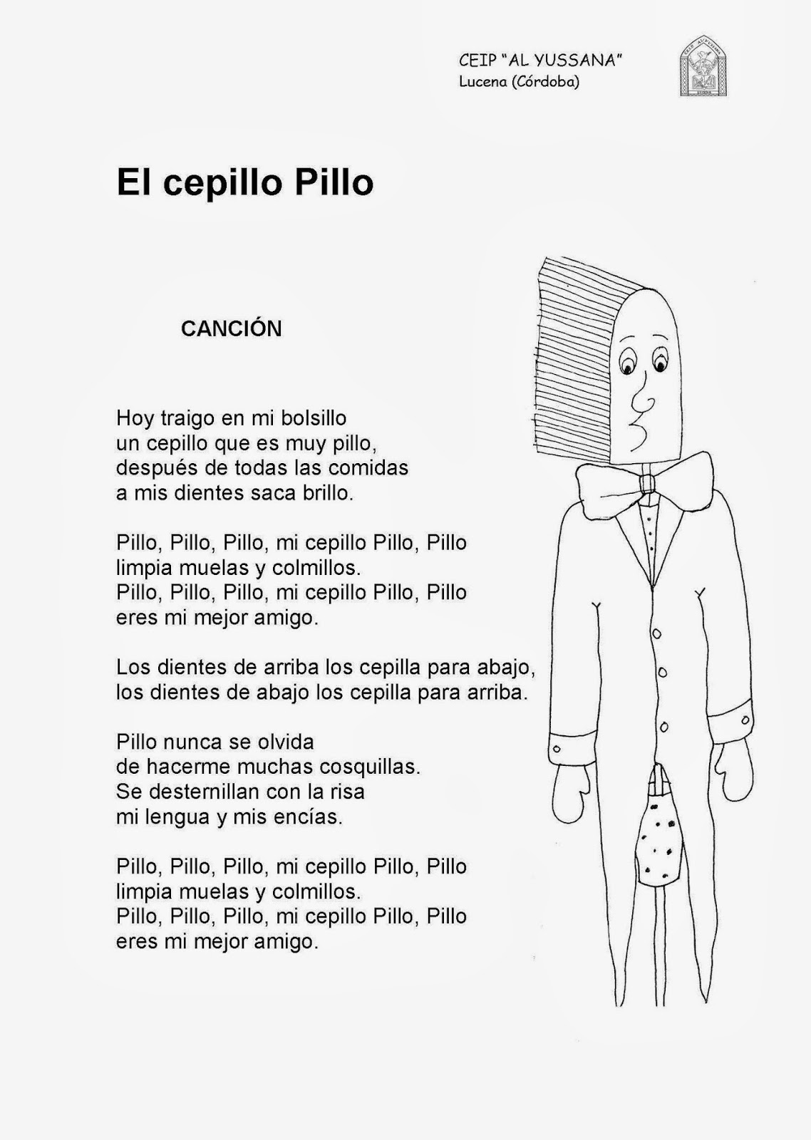 NOTIBLOG PRESENTANDO A UN AMIGO EL CEPILLO PILLO