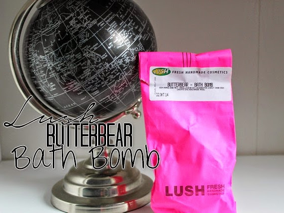 Lush Butterbear Bath Bomb.