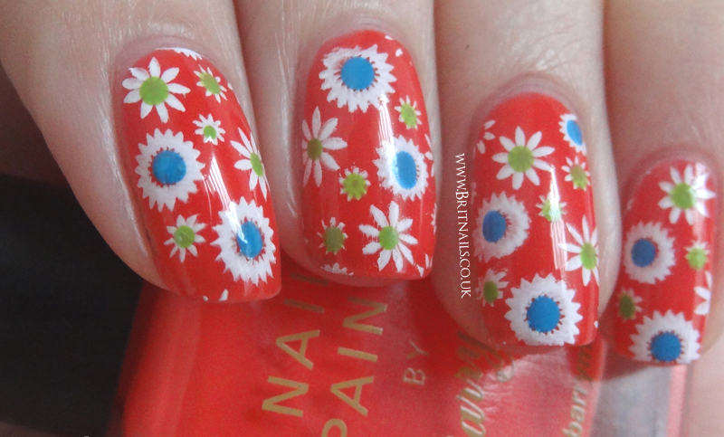 60's Floral | Brit Nails