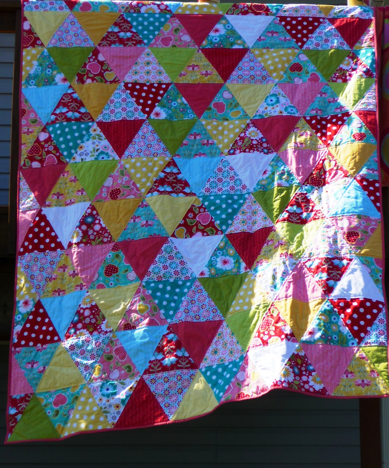 Porch Swing Quilts Friday Finish Finally, pictures!