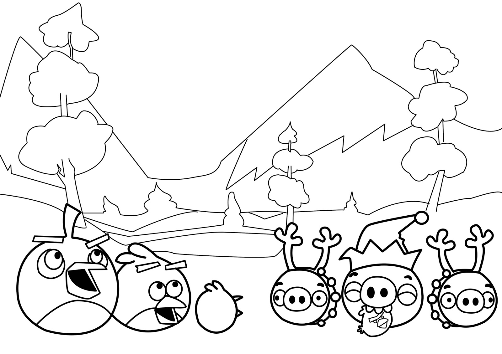 New Angry Birds Coloring Pages | All Free Coloring Page For Kids