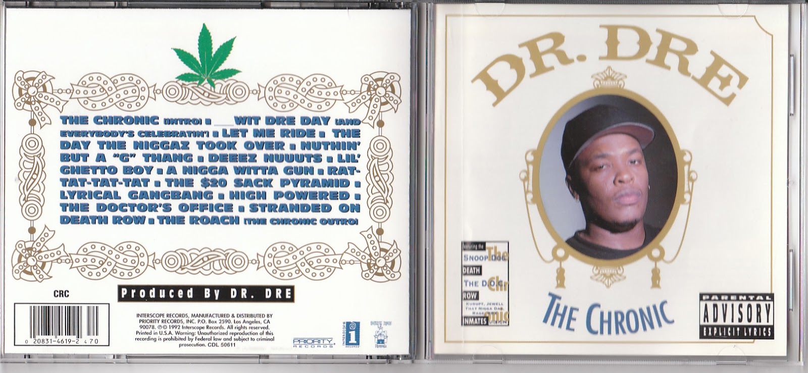 Dr Dre Chronic Song List