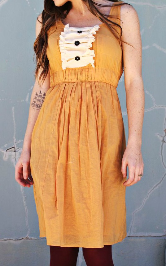 Casabelén Blog: CUSTOMIZA: VESTIDO CON PEQUEÑO DETALLE