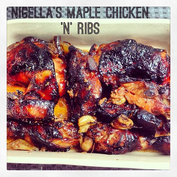 Life can be simple Maple Chicken 'N' Ribs