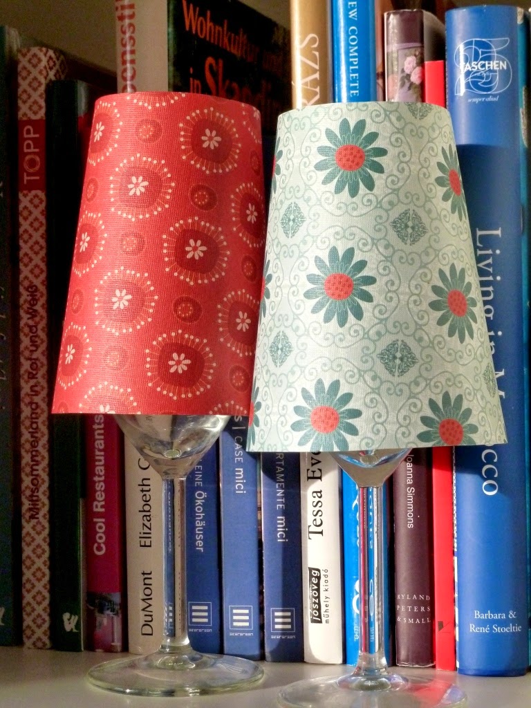 Cinnamon home: do it yourself idee: teelicht lampe aus weingläser