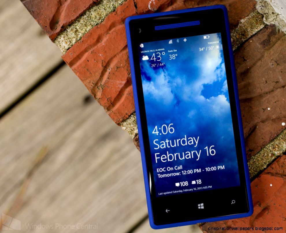 Weather Wallpaper for Windows Phone 8 lockscreen support using Weather Wallpaper for Windows Phone 8 lockscreen support using
