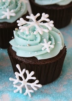 Cupcakes de Frozen, parte 1