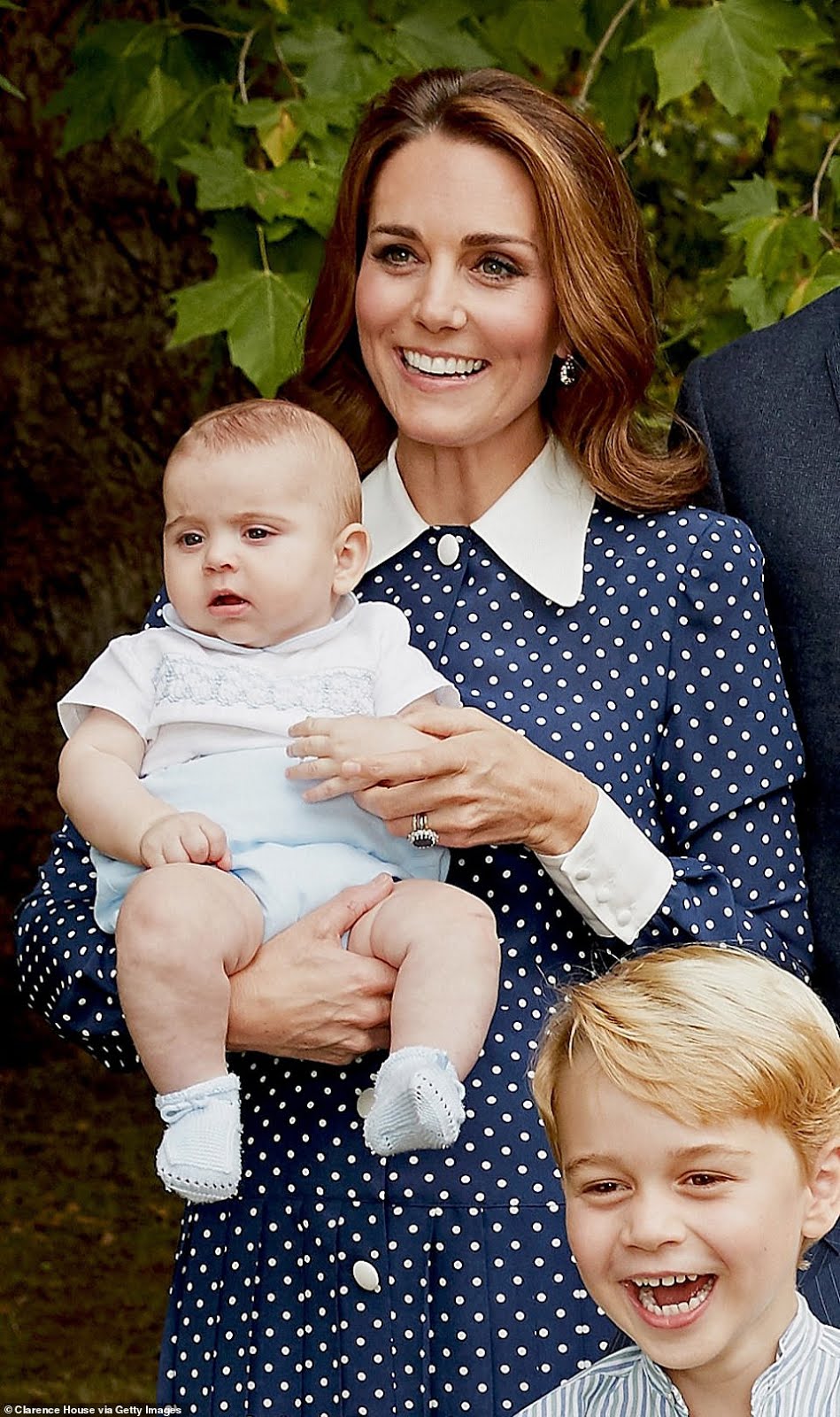 Prince Louis Makes His Debut in Family Photo
