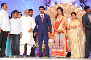 Ram Charan Wedding Reception Gallery