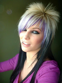 Hairstyles Makeup Beautiful Woman Punk Hairstyles For Girls