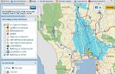 แผนที่น้ำท่วม ซูมได้