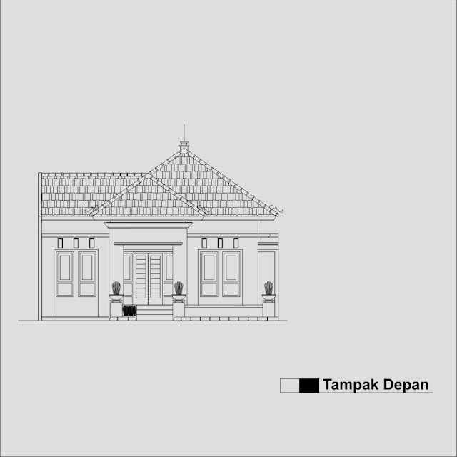 Contoh Model Rumah Minimalis Terbaru 2014 Sketsa Rumah