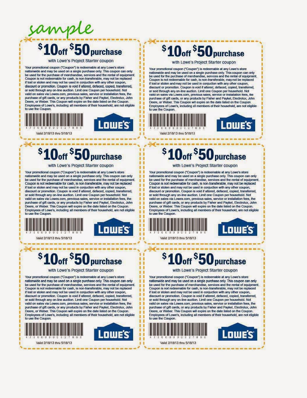 Printable Coupons 2018 Lowes Coupons