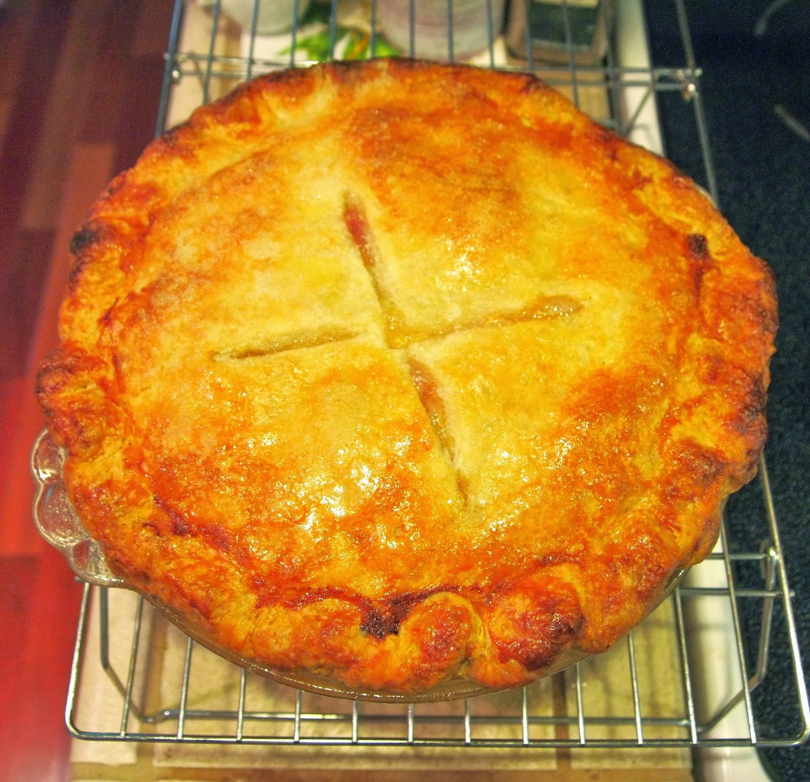 The Alchemist Double Crust Peach Pie with Fresh Peaches