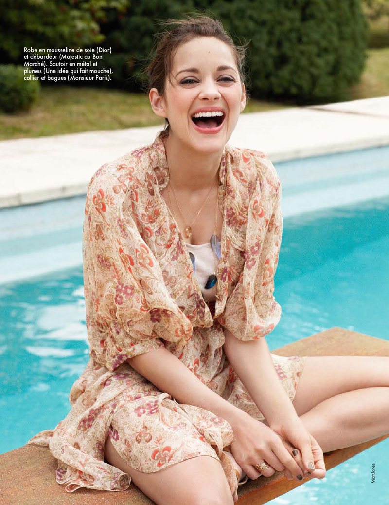 Brittany Michѐle: Marion Cotillard for Elle France