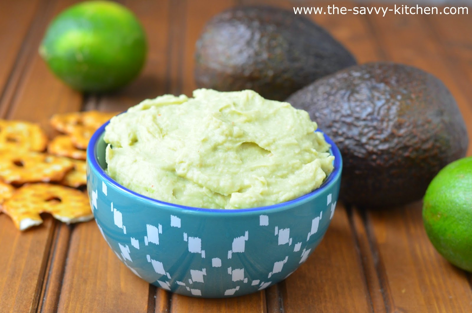 The Savvy Kitchen Avocado and White Bean Dip