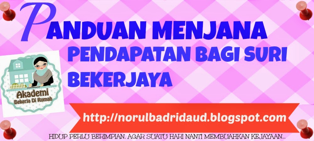 Panduan Menjana Pendapatan Bagi Suri Bekerjaya