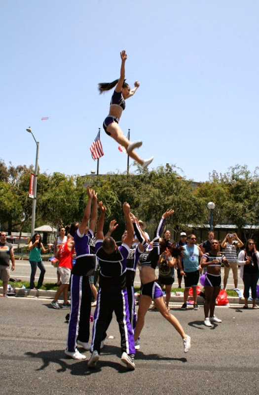 Cheerleaders West Hollywood Pride Parade 2014 Cheerleaders West Hollywood Pride Parade 2014