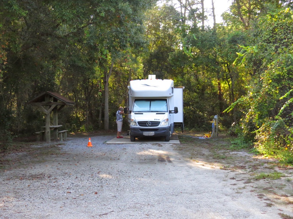 goldenshoe RV trip Tyndall Air Force Base