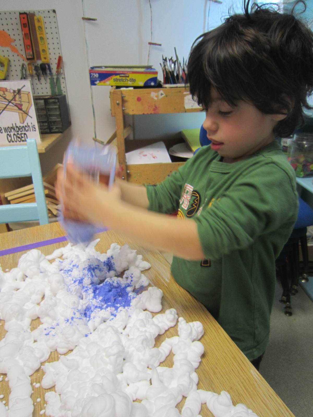 Playfully Learning Powdered Tempera Challenge