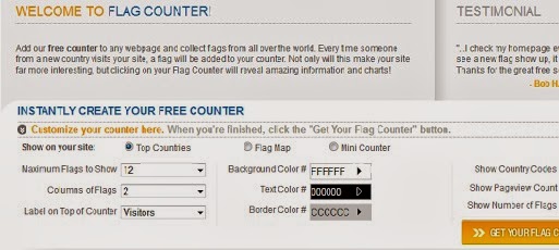 Gambar LogIn to Flag Counter