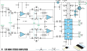 Hobby Electronics: 20.000 Watt Audio Amplifier, Scheme collections