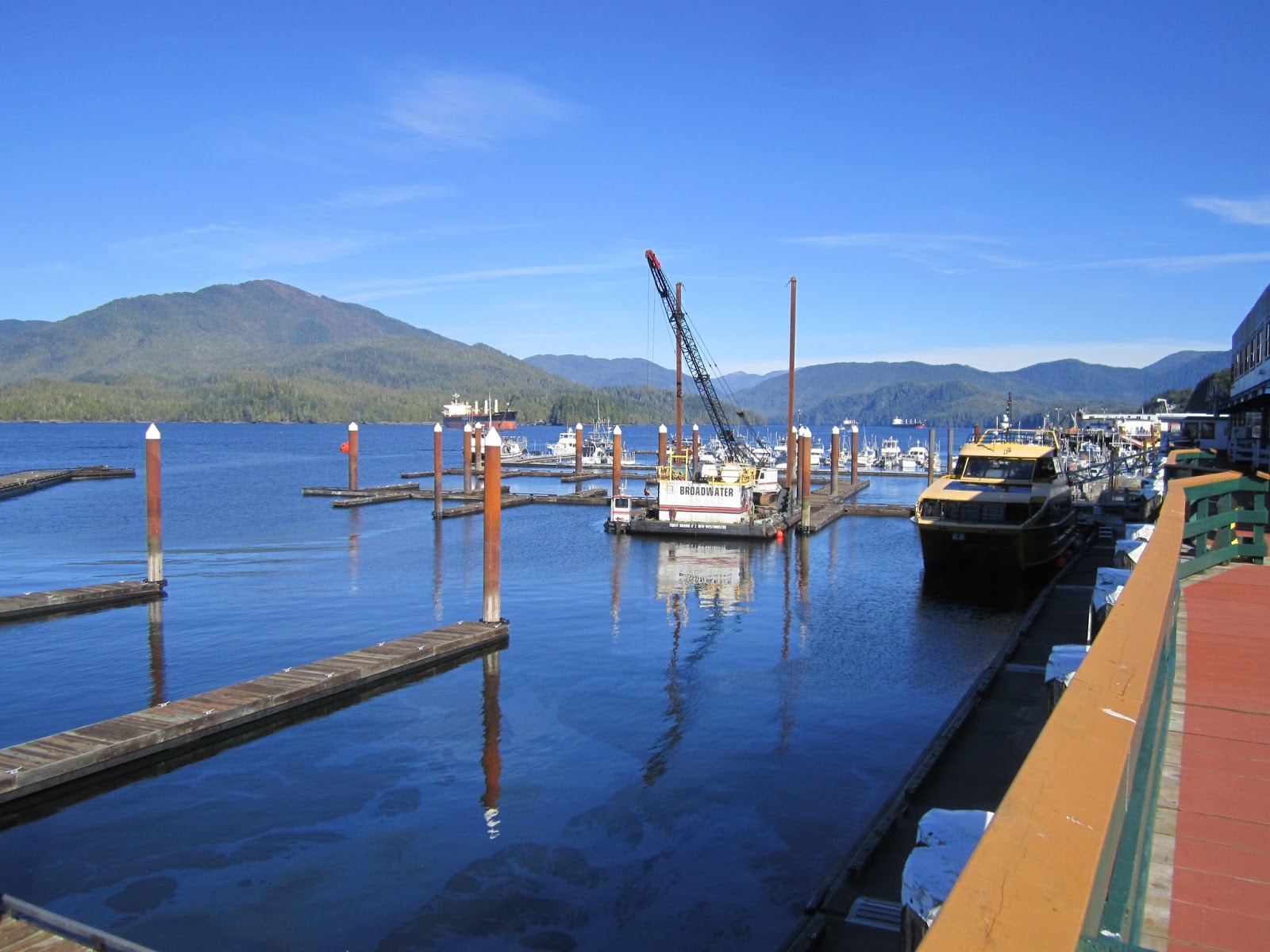 North Coast Review Work continues on Cow Bay Marina project