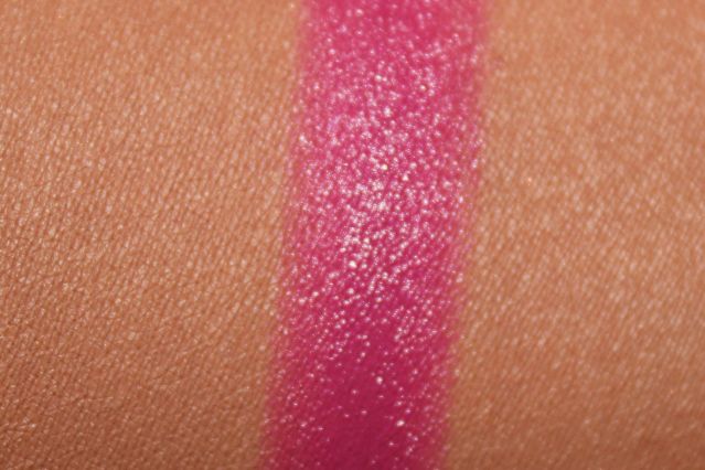 Swatch Photo of Maybelline Color Sensational Vivid Lipstick in Hot Plum 