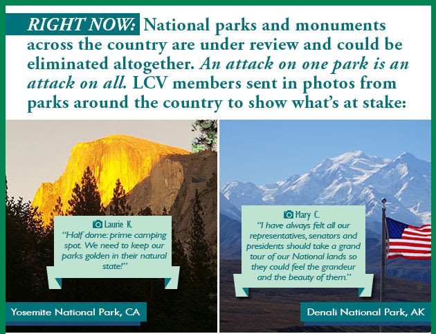 Trump threatening National parks & monuments