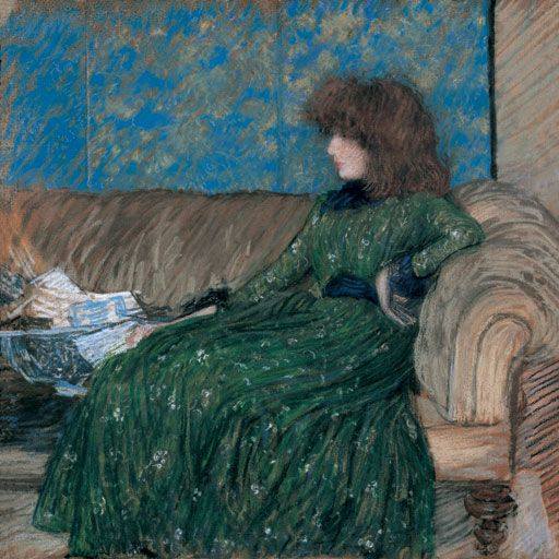 Philip Wilson Steer, The Sprigged Frock