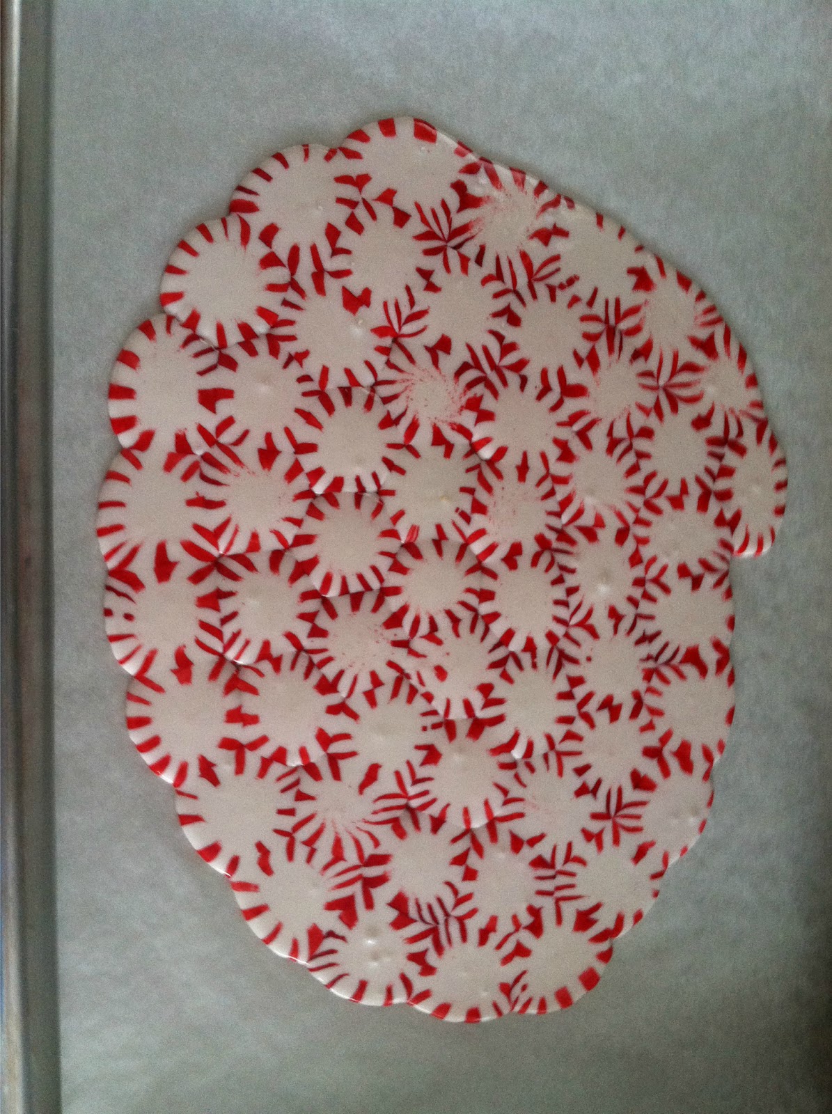 In the Event of Life Peppermint Candy Tray