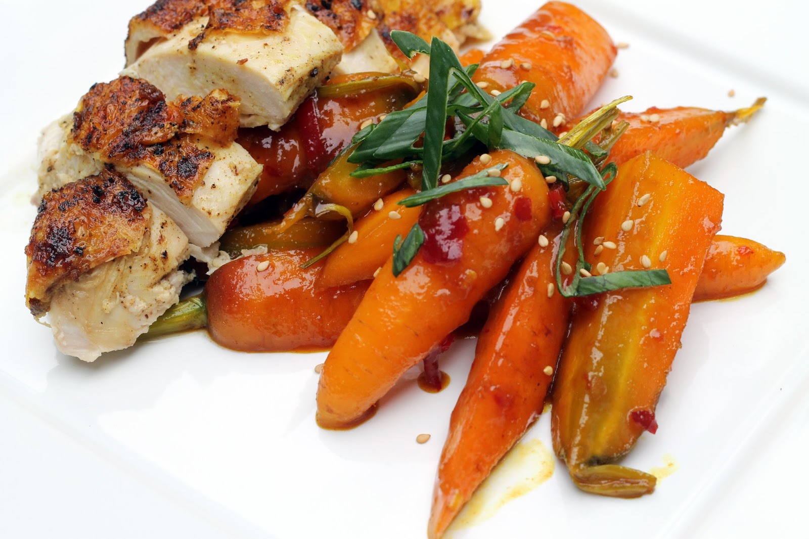 Asian Chili Glazed Carrots Chris Loves Julia