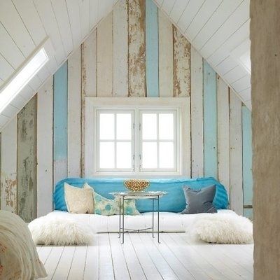 A pretty attic space