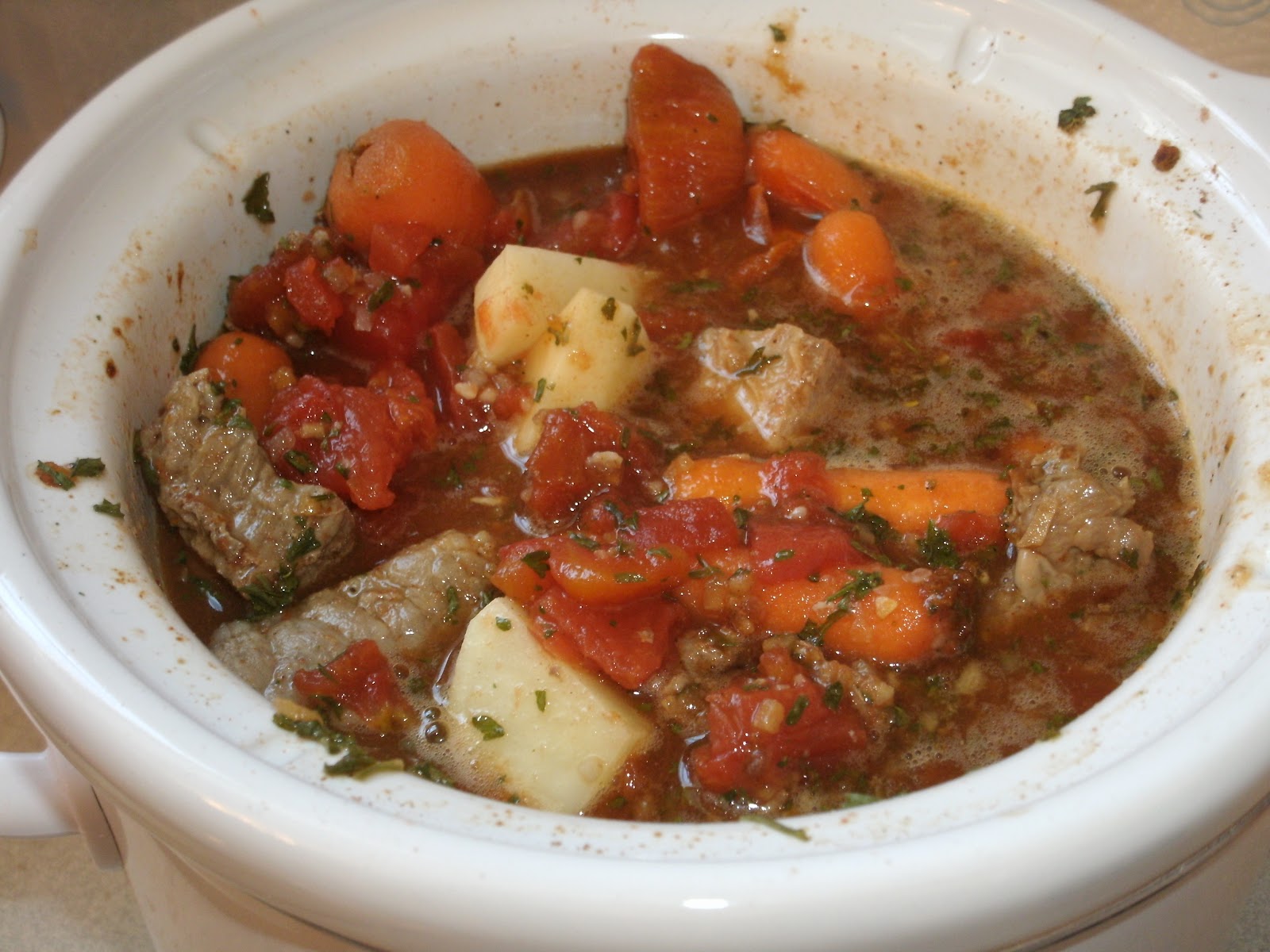 CHICKEN SCRATCH Slow Cooker Stew w/Homemade Beef Stew Seasoning Mix