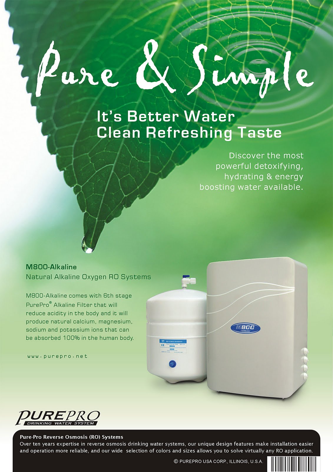 America's Best Water Filtration Brand. Most Valued Most Trusted