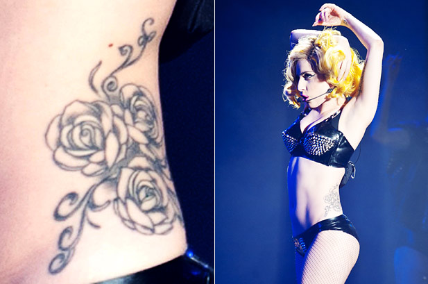 lady gaga tattoos and meanings. The tattoo that Kat Von D did