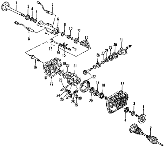 Wiring Schematic Diagram: The 1999 GMC 1500 Sierra Pickup Front Drive