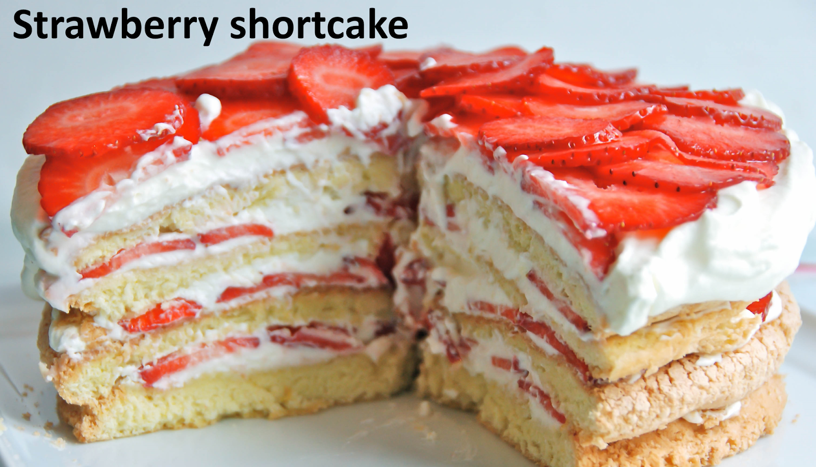 Strawberry shortcake Grandmother recipes and cooking