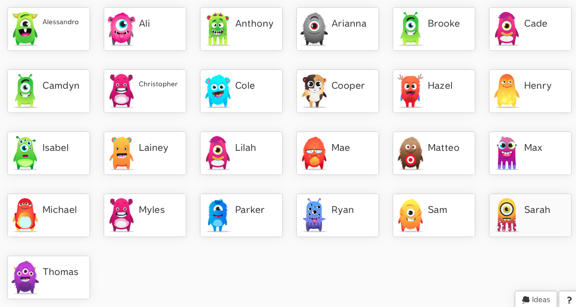 A Place Called Kindergarten our classroom monster