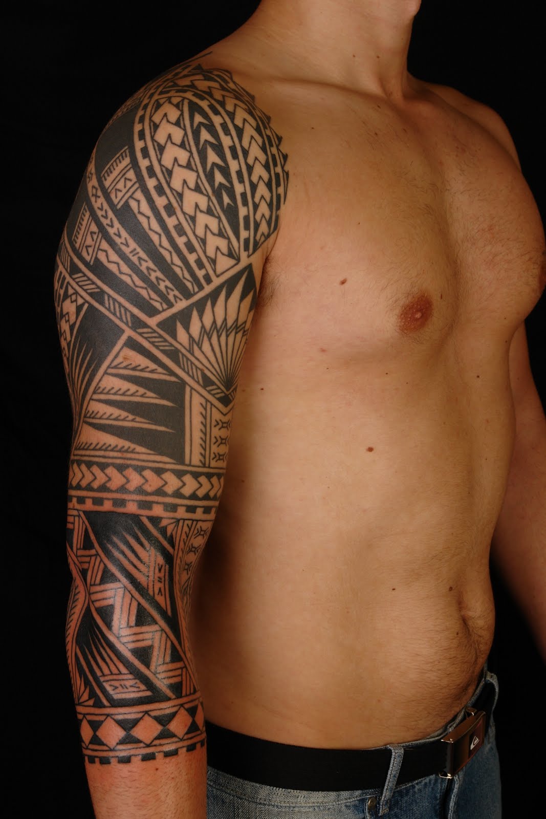 MAORI POLYNESIAN TATTOO: Polynesian Sleeve Extension On Vinni