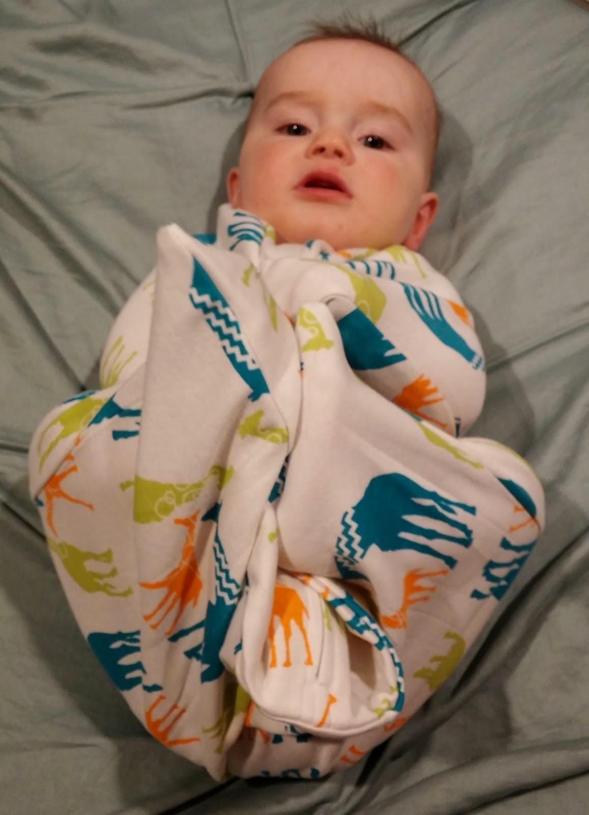 Confessions of a Frugal Mind ZipadeeZip Wearable Baby Blanket Review