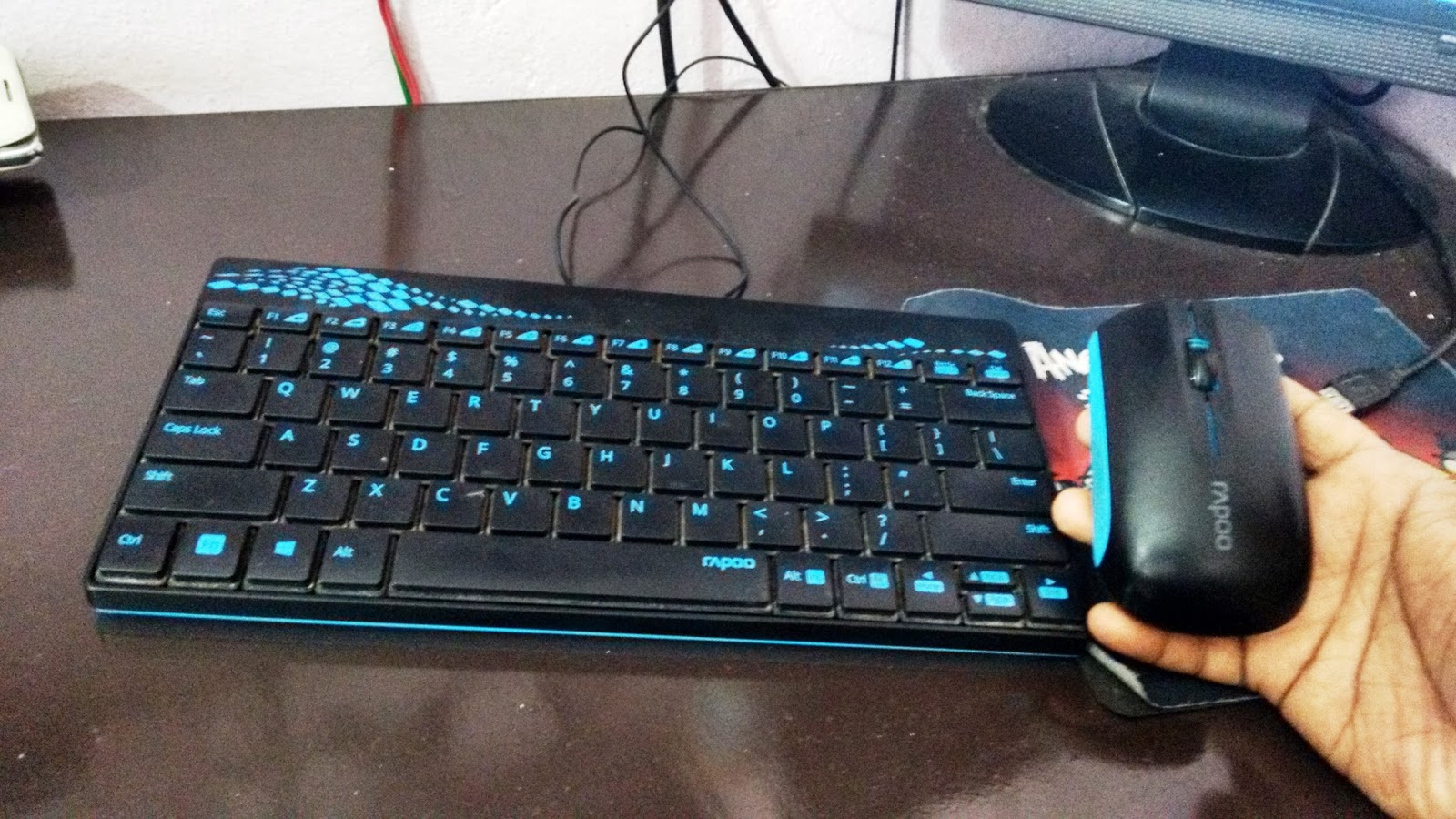 Learn New Things Rapoo 8000 Wireless Mouse & Keyboard Review After