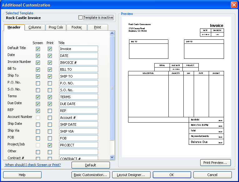 QuickBooks Tips & Tricks How can I change the look of the forms in