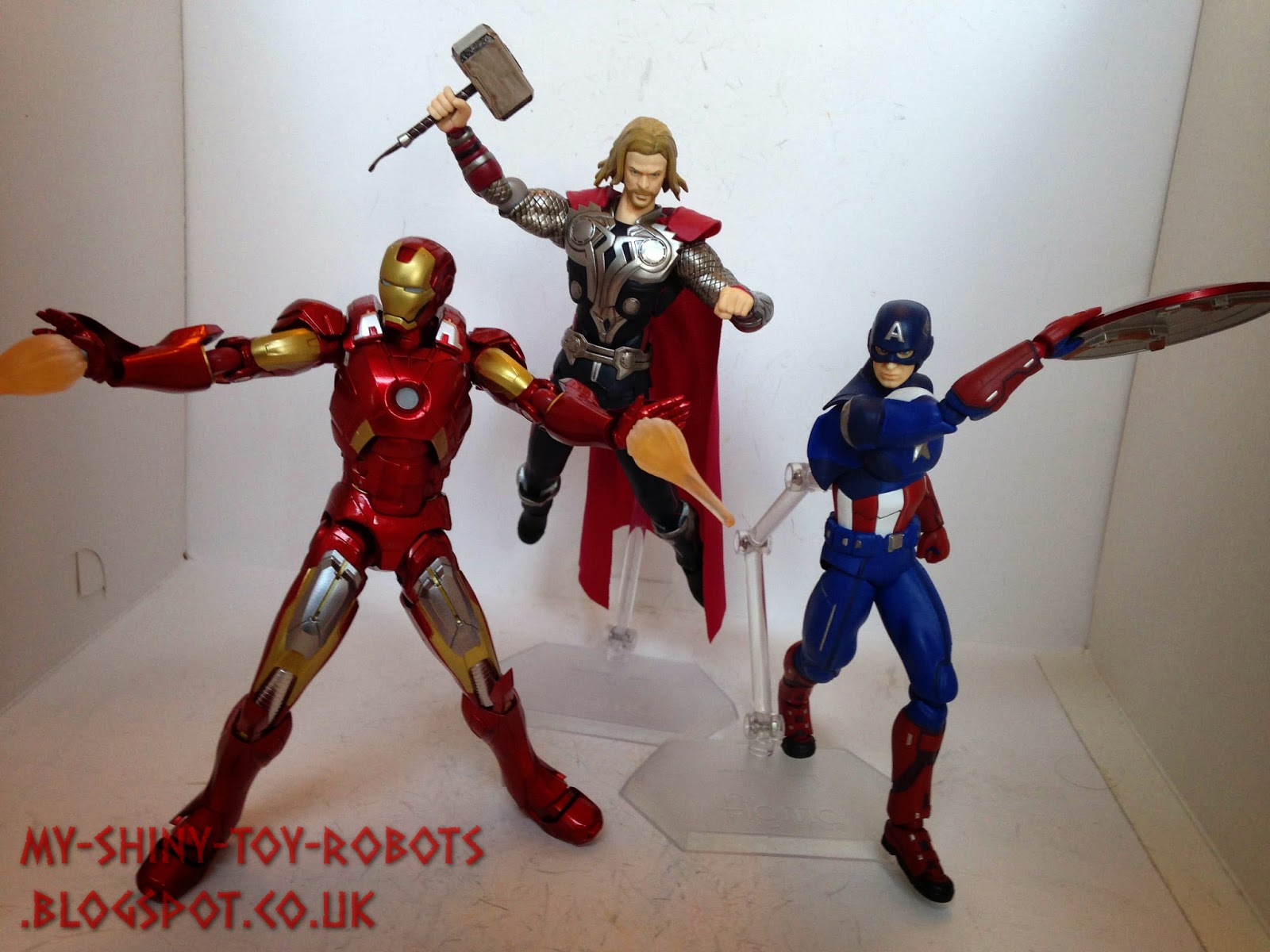 The Figma Avengers (so far)