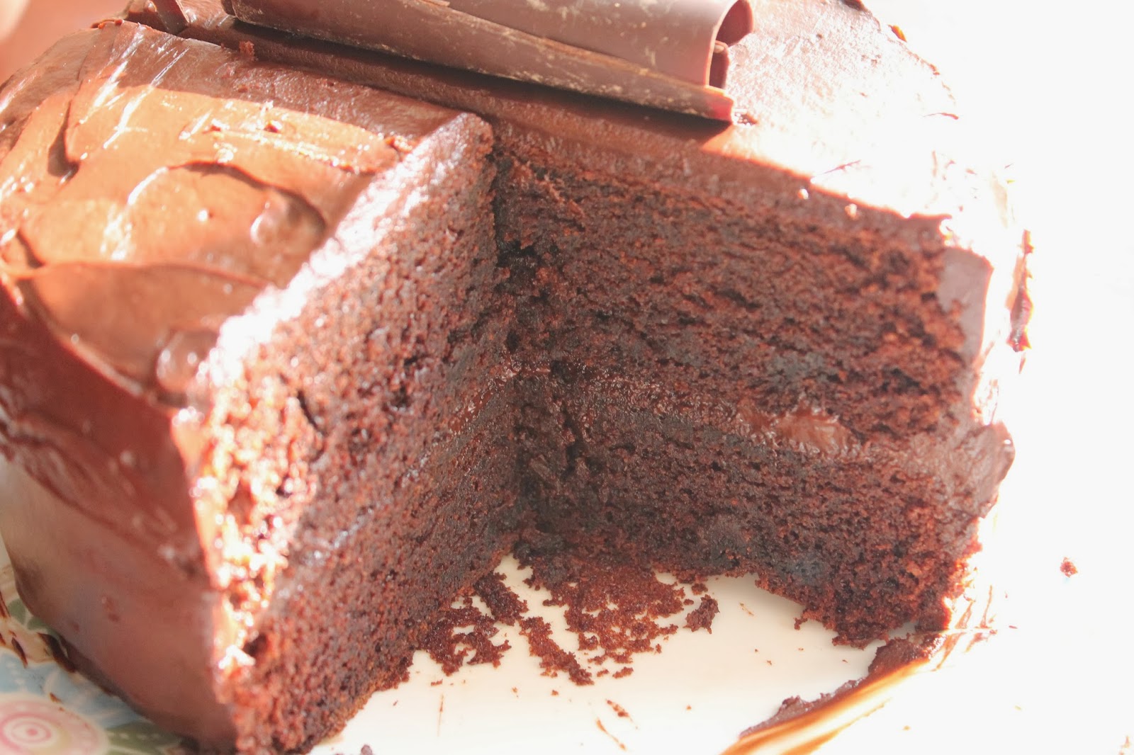 Aurea Femella Bakes Chocolate Liquorice Cake
