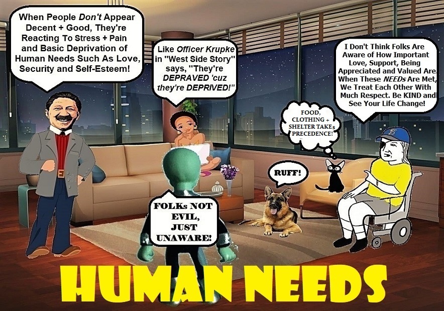 HUMAN NEEDs! (formerly amusements)