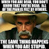 Photo: This Photo Compares A Dead Man To A Stupid Man